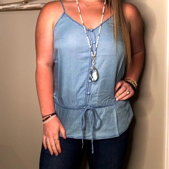 Boutique Denim Tank - Picture 2 of 3